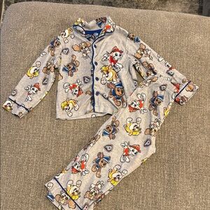 Paw Patrol Gray and Blue Pajama Sets for Cozy Nights
